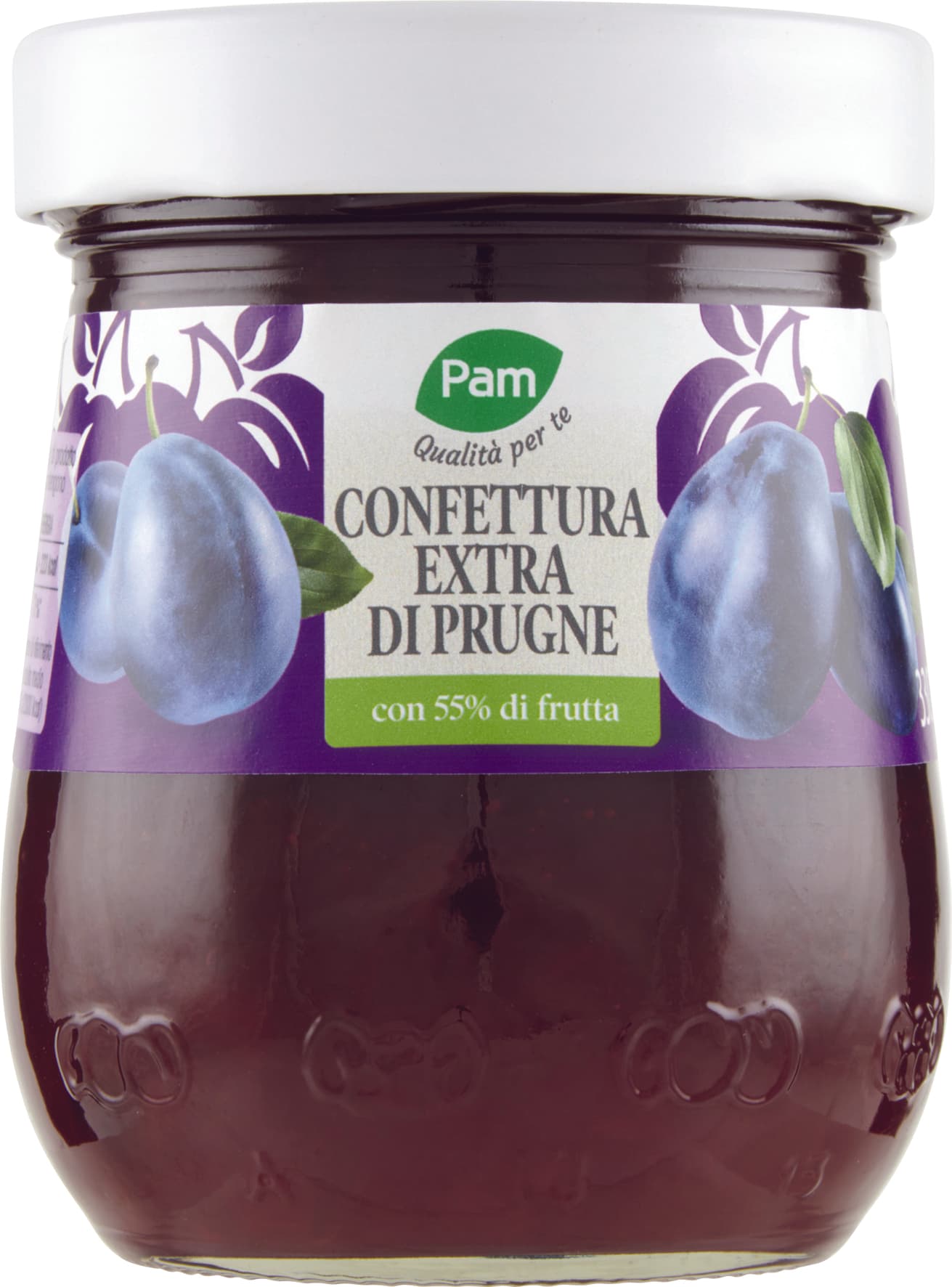 PAM PANORAMA Prugna Confettura extra 330 g – immagine 1