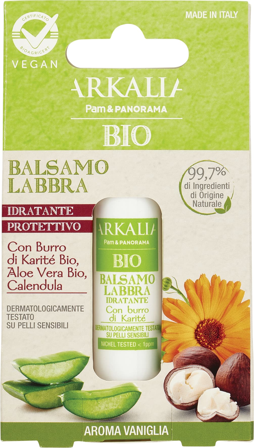 ARKALIA BIO Balsamo Labbra con burro di Karitè 4,8 g – immagine 1