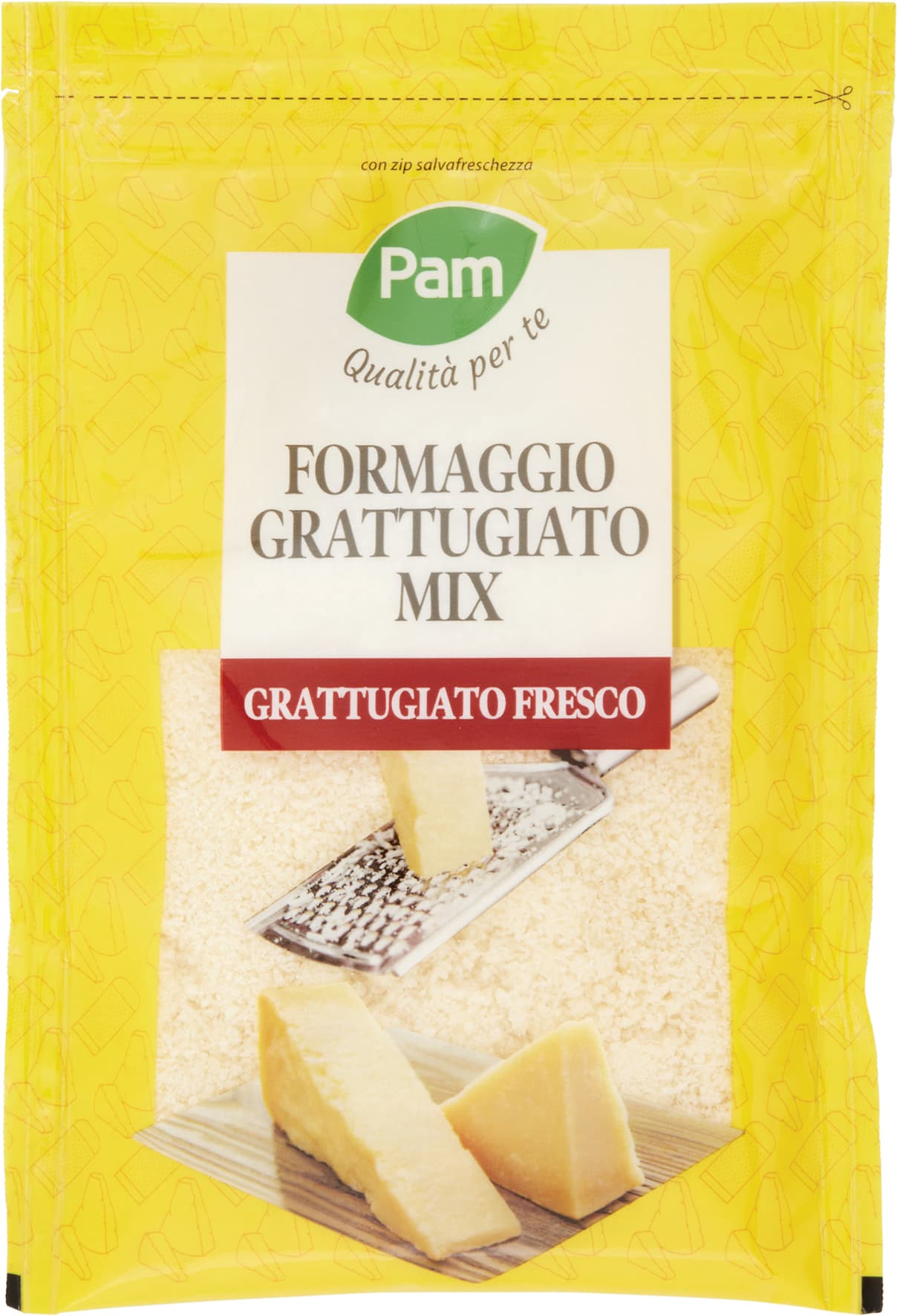 PAM Qualità per te Formaggio Grattugiato Mix 100 g – immagine 1
