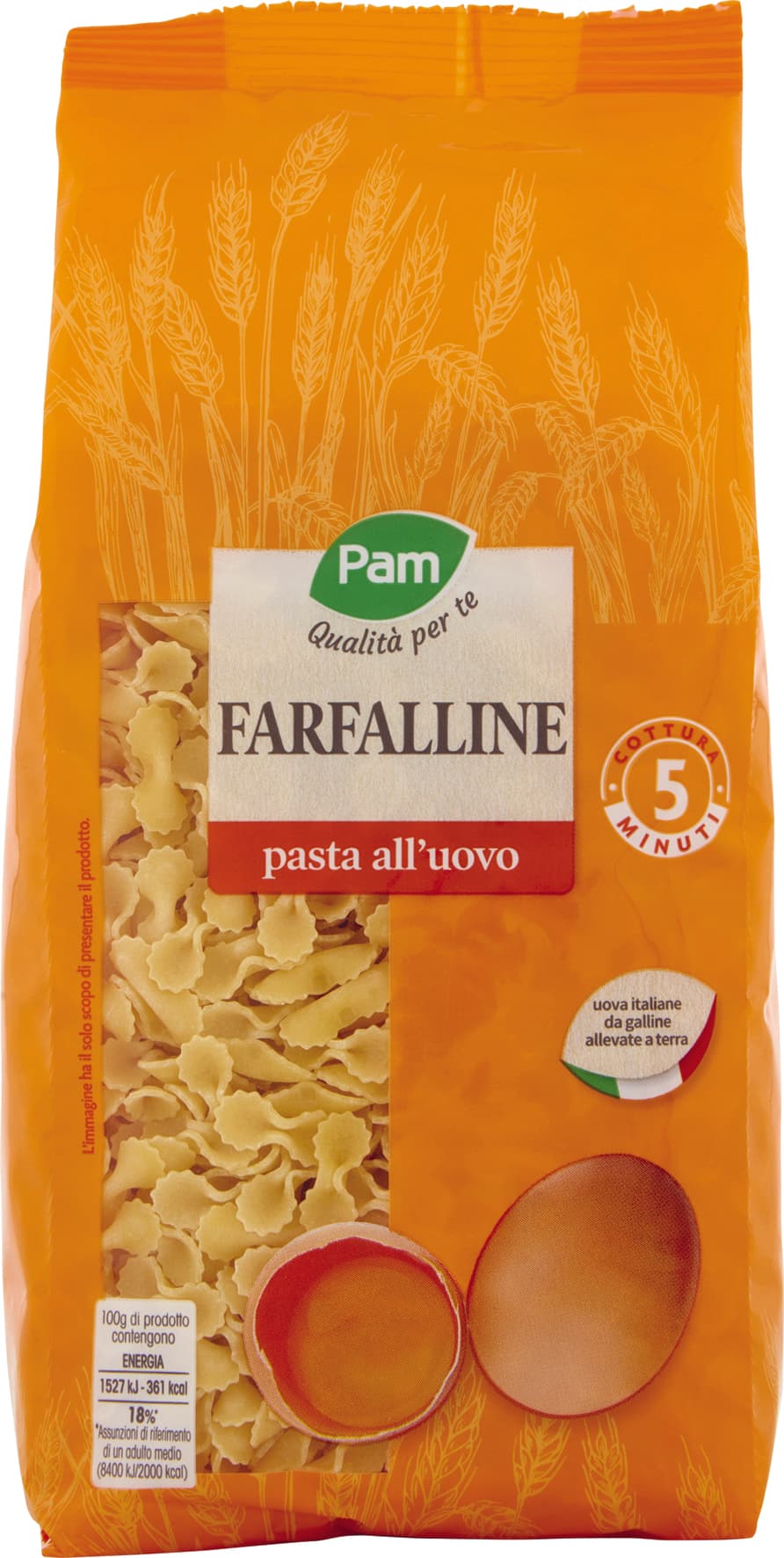 PAM Qualità per te Farfalline 250 g – immagine 1