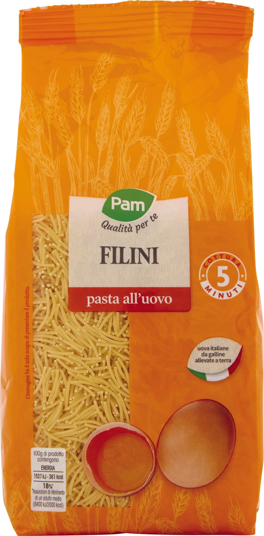 PAM Qualità per Te Filini 250 g – immagine 1