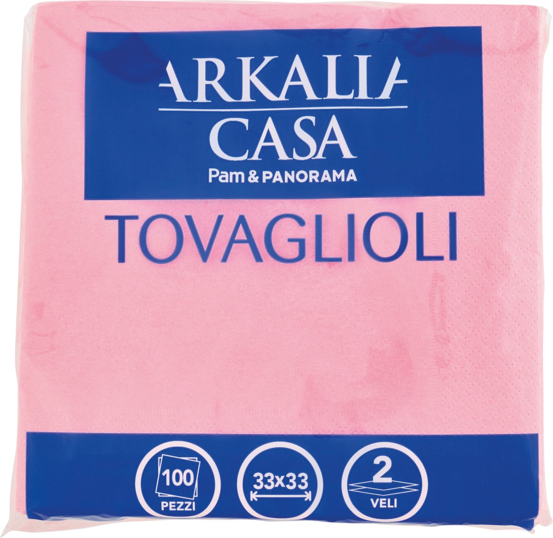 PAN PANORAMA Tovaglioli Colorati doppio velo 100 pz – immagine 1
