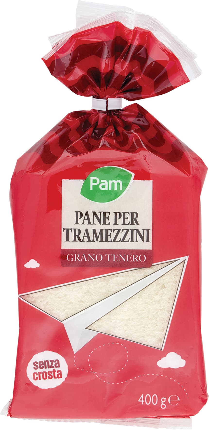 PAM Pane per Tramezzini Grano Tenero 400 g – immagine 1