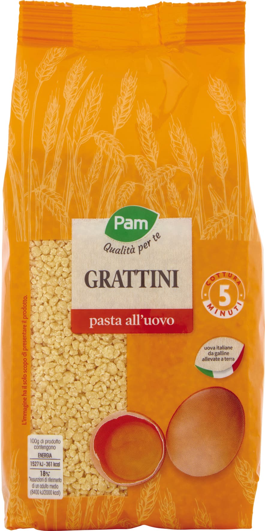 PAM Qualità per te Grattini 250 g – immagine 1