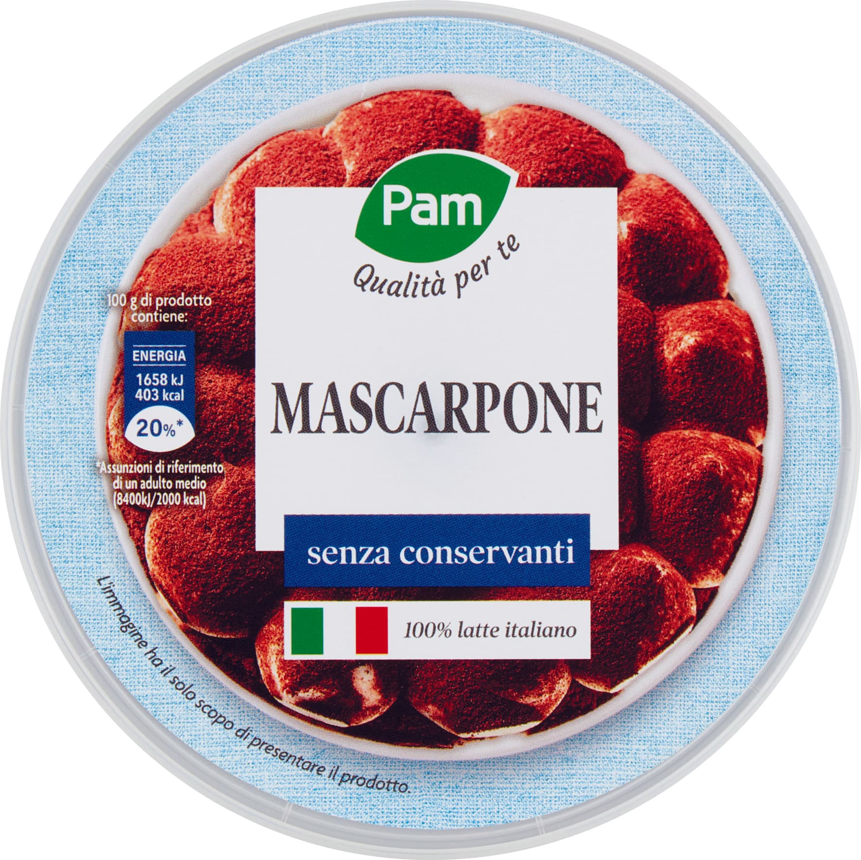 PAM Qualità per te Mascarpone 500 g – immagine 1