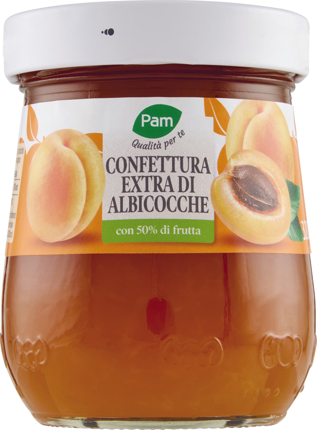 PAM Qualità per te Confettura Extra di albicocche 320 g – immagine 1