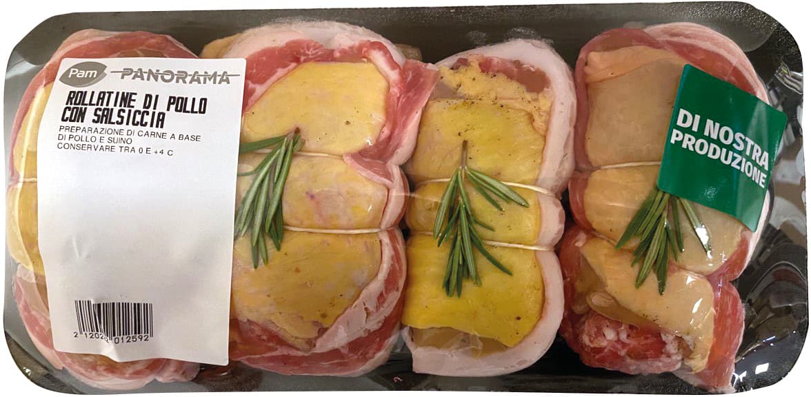Rollatine di pollo con salsiccia – immagine 1
