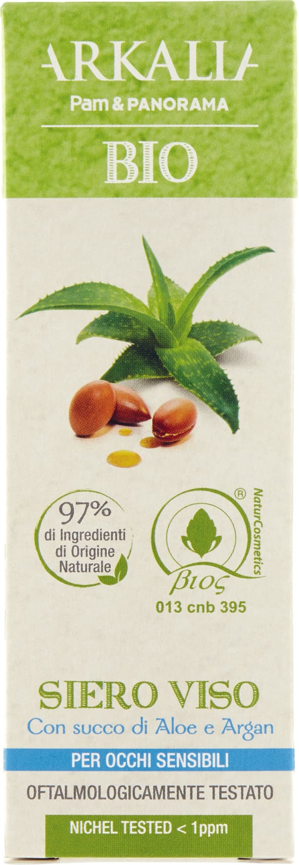 ARKALIA BIO Siero Viso con succo di Aloe e Argan 30 ml – immagine 1