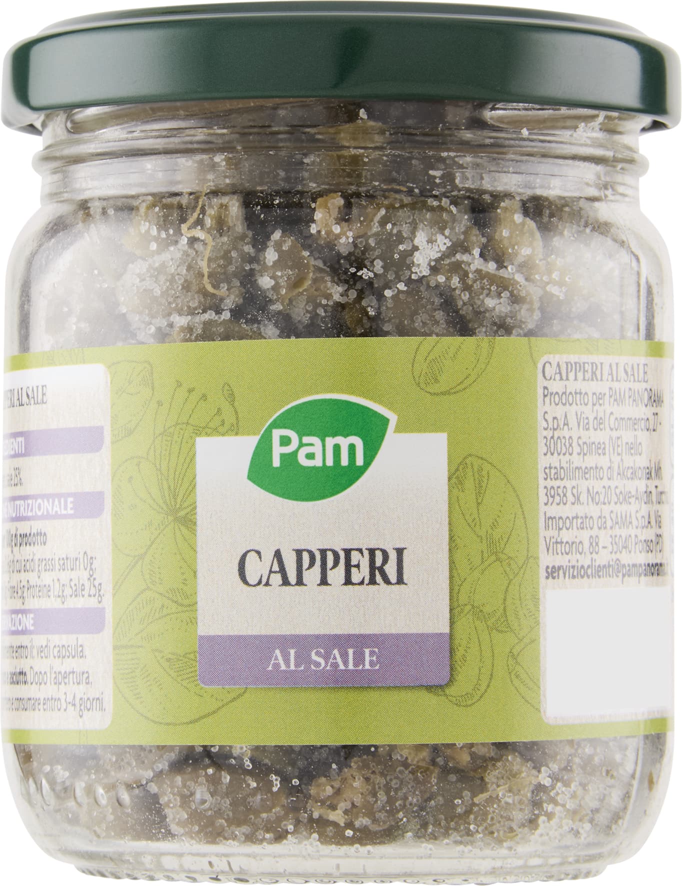 PAM Capperi al Sale 140 g – immagine 1