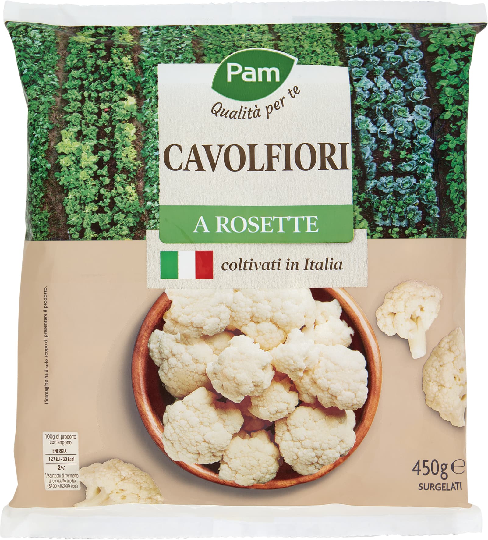 PAM PANORAMA Cavolfiori a Rosette Surgelati 450 g – immagine 1