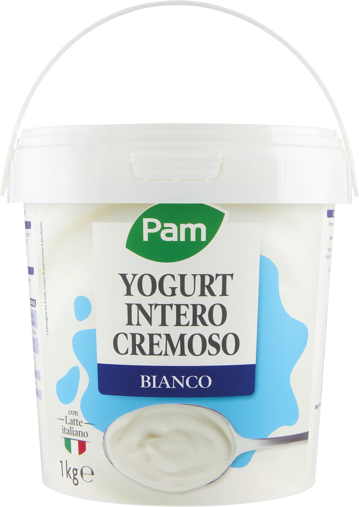 PAM Yogurt Intero Cremoso Bianco 1 kg – immagine 1