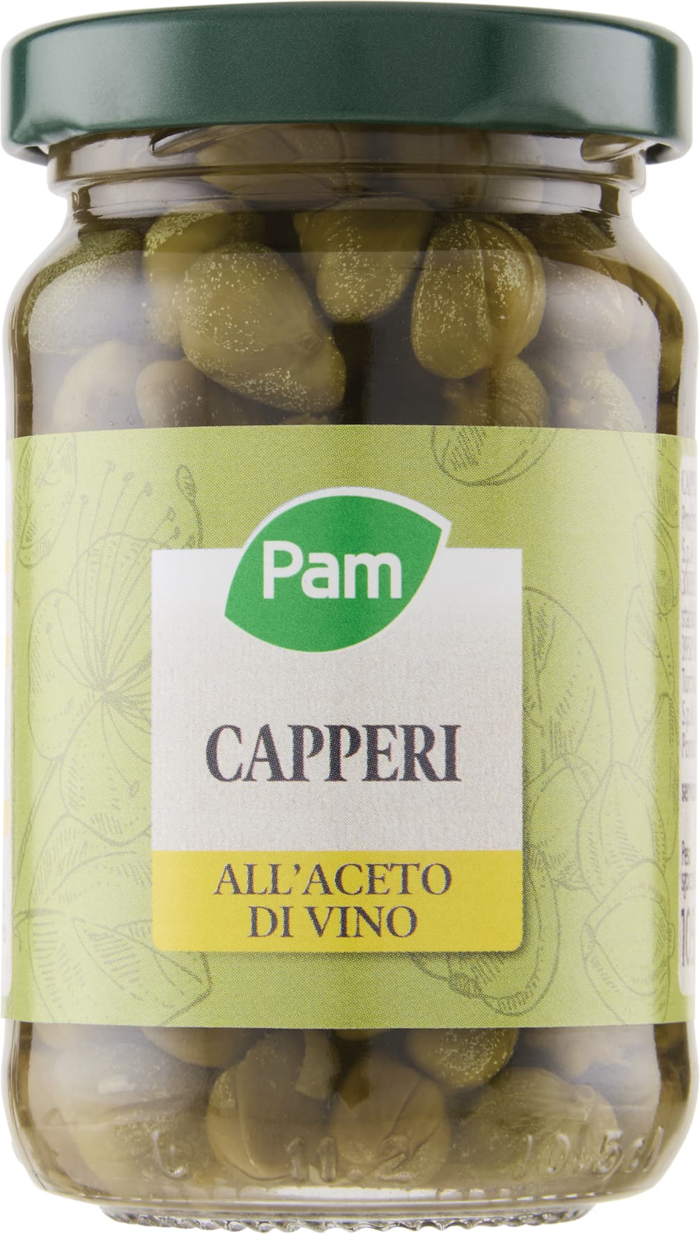 PAM Capperi all'Aceto di Vino 105 g – immagine 1