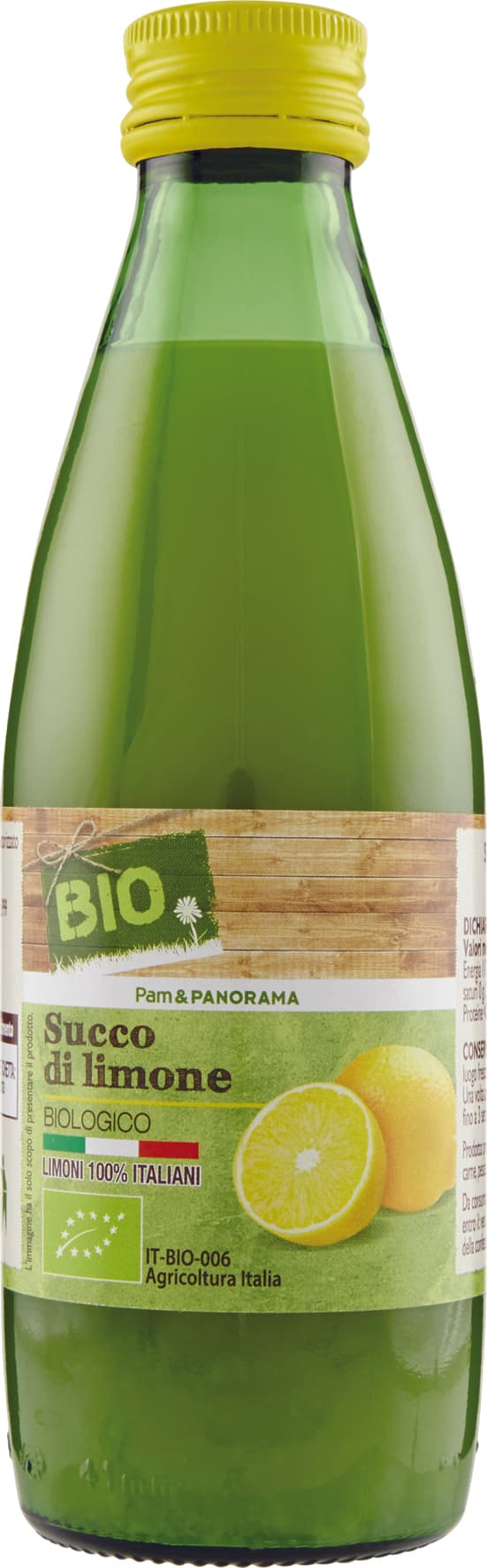 BIO Succo di limone Biologico 250 ml – immagine 1