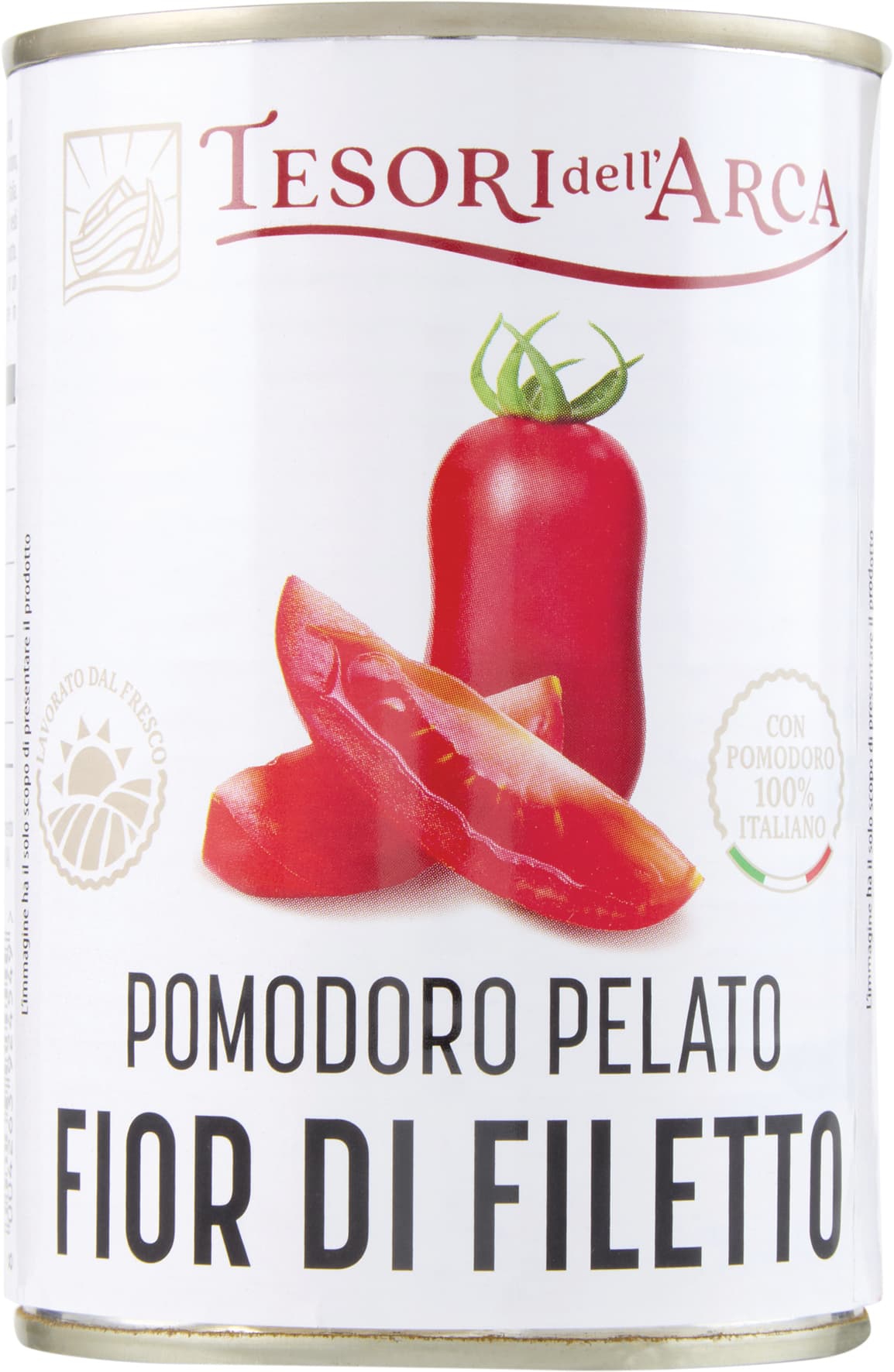 TESORI DELL'ARCA Pomodoro Pelato Fior di Filetto 400 g – immagine 1
