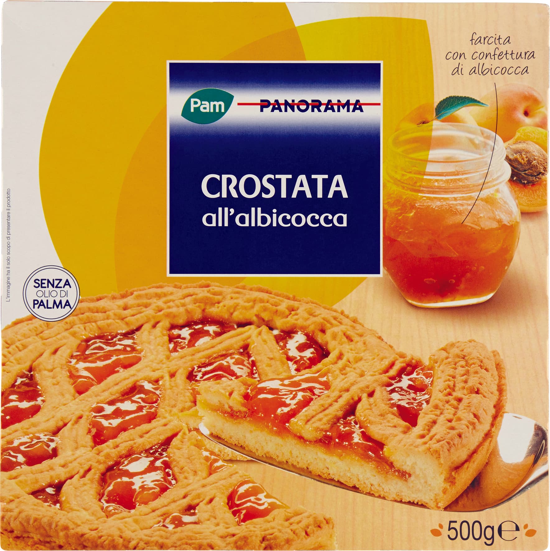PAM PANORAMA Crostata all'albicocca 500 g – immagine 1