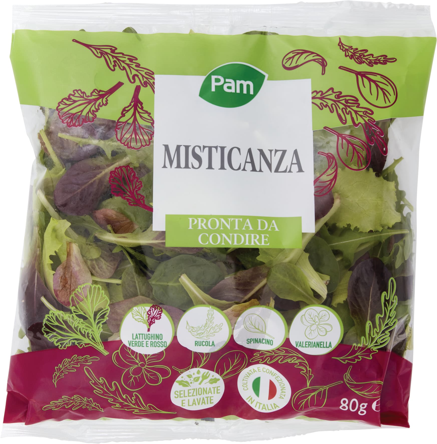 PAM Misticanza 80 g – immagine 1
