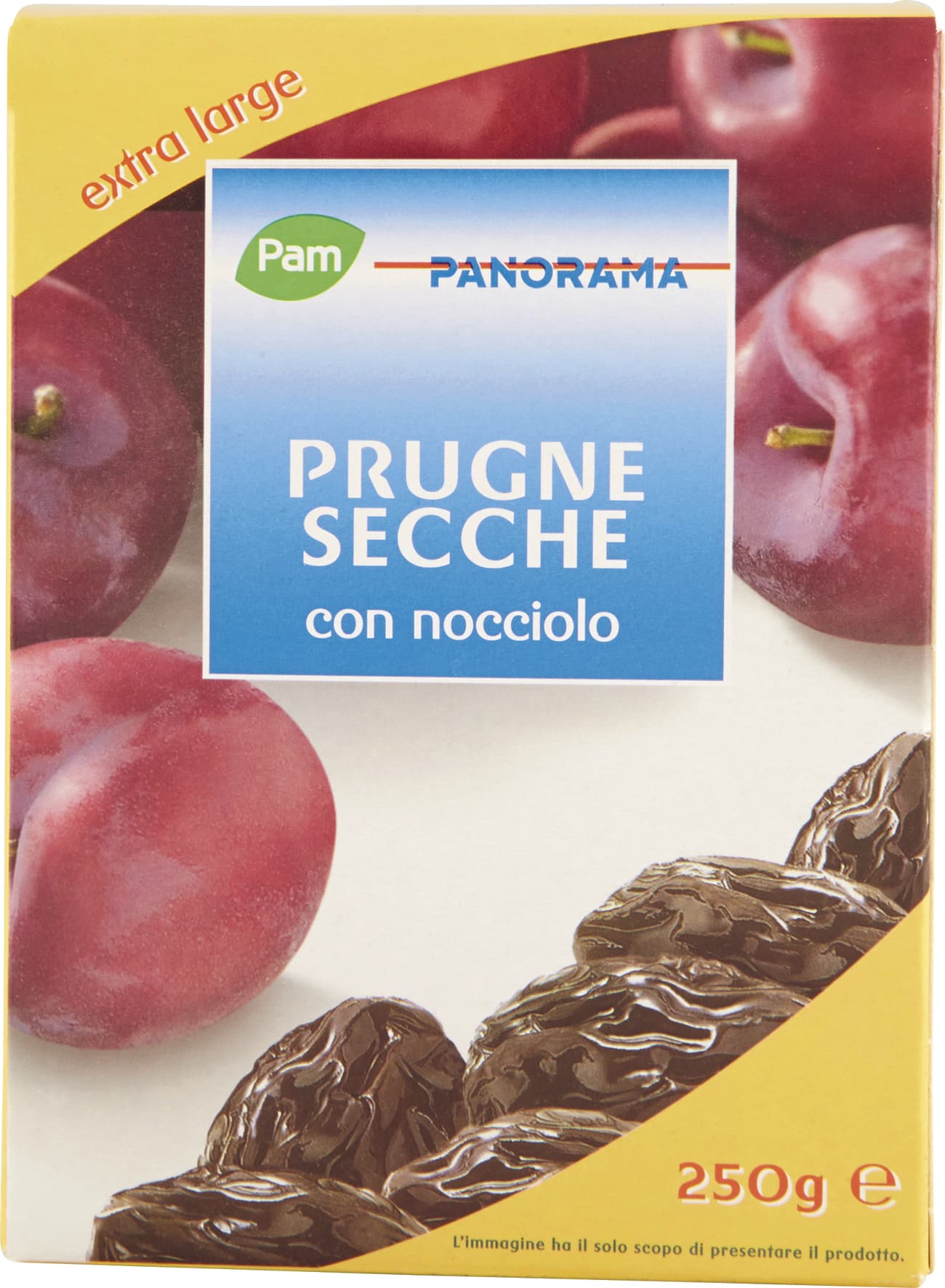 PAM PANORAMA Prugne Secche con nocciolo 250 g – immagine 1