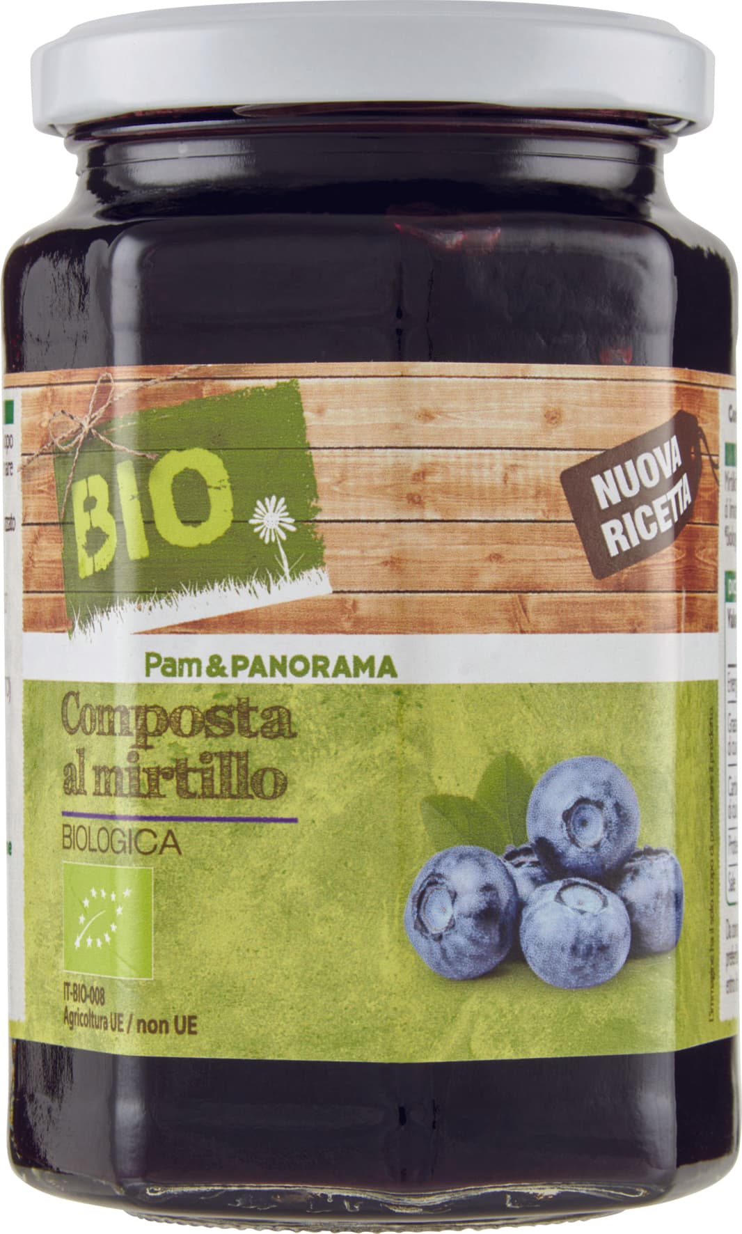 BIO Composta al mirtillo Biologica 320 g – immagine 1