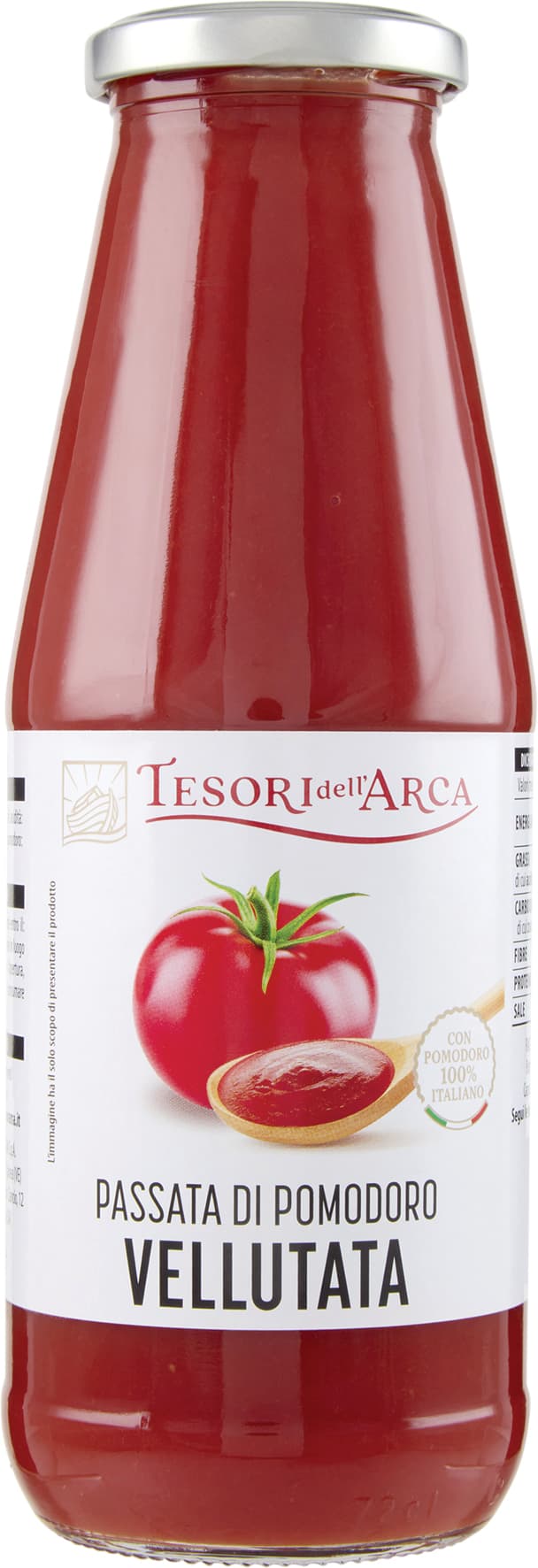 TESORI DELL'ARCA Passata di Pomodoro Vellutata 700 g – immagine 1