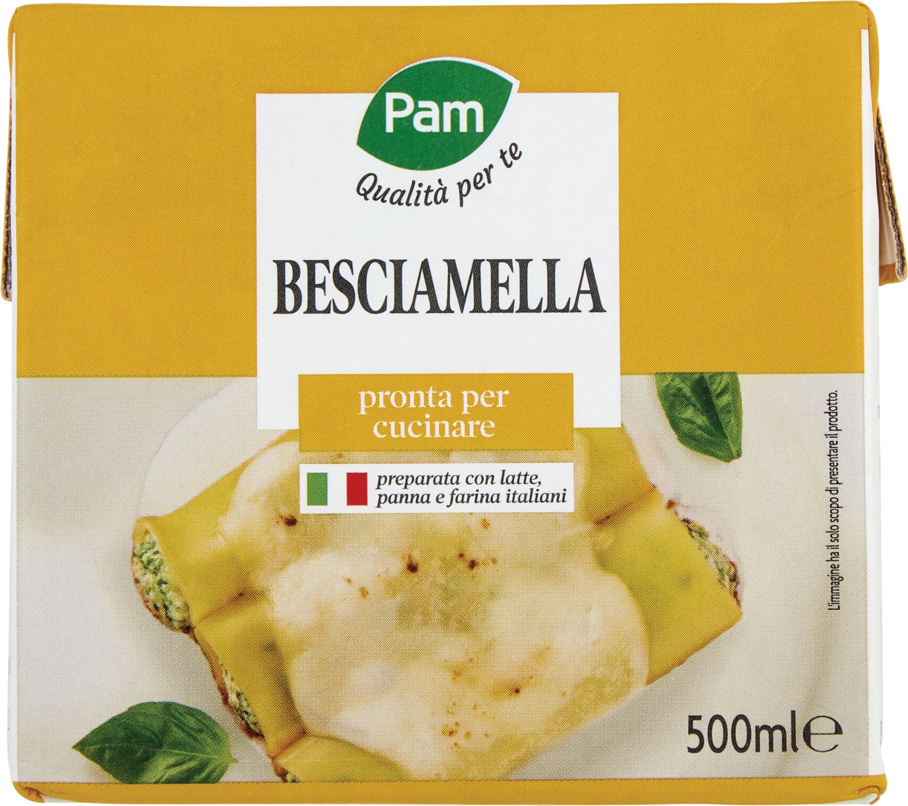 PAM Qualità per te Besciamella 500 ml – immagine 1