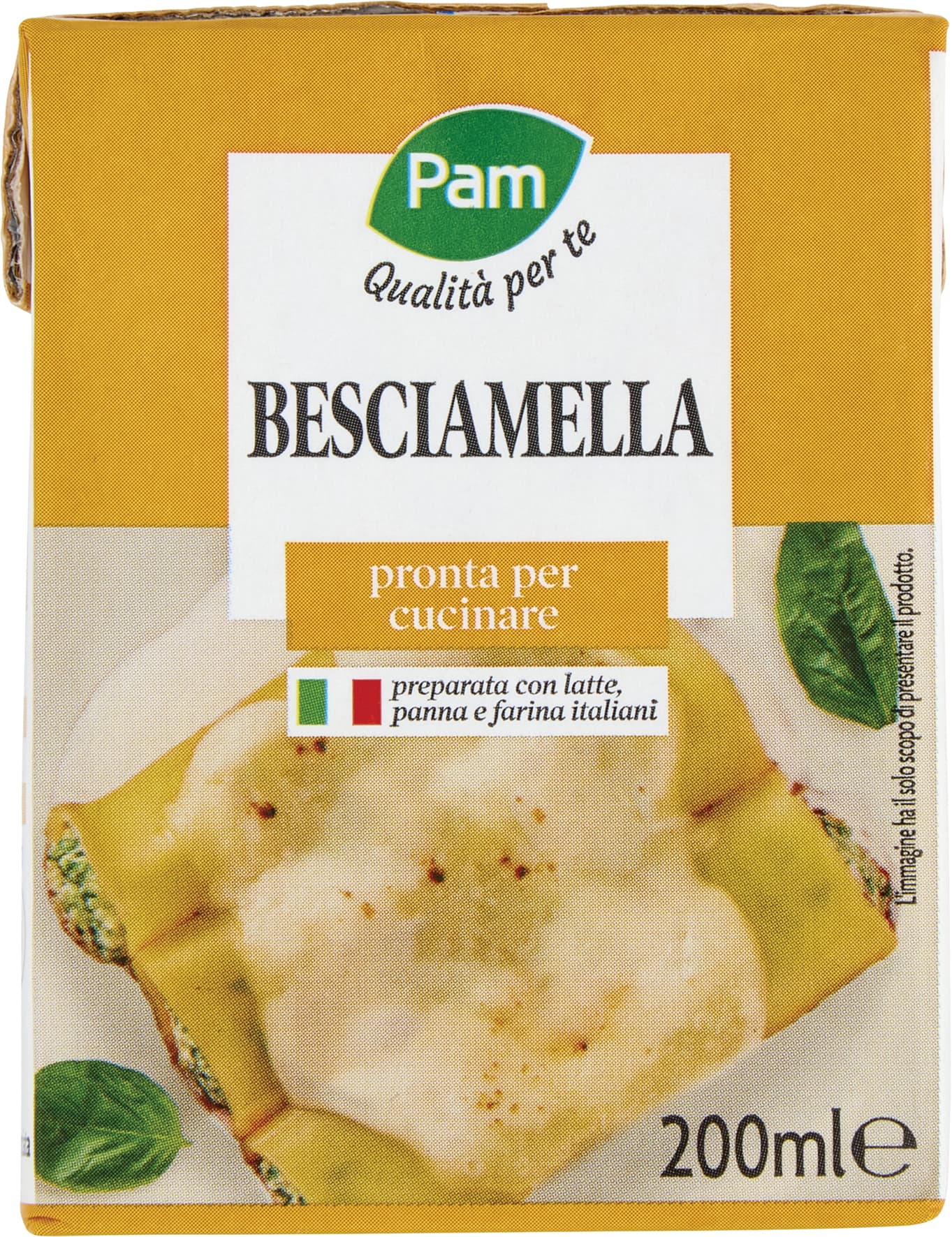 PAM Qualità per te Besciamella 200 ml – immagine 1