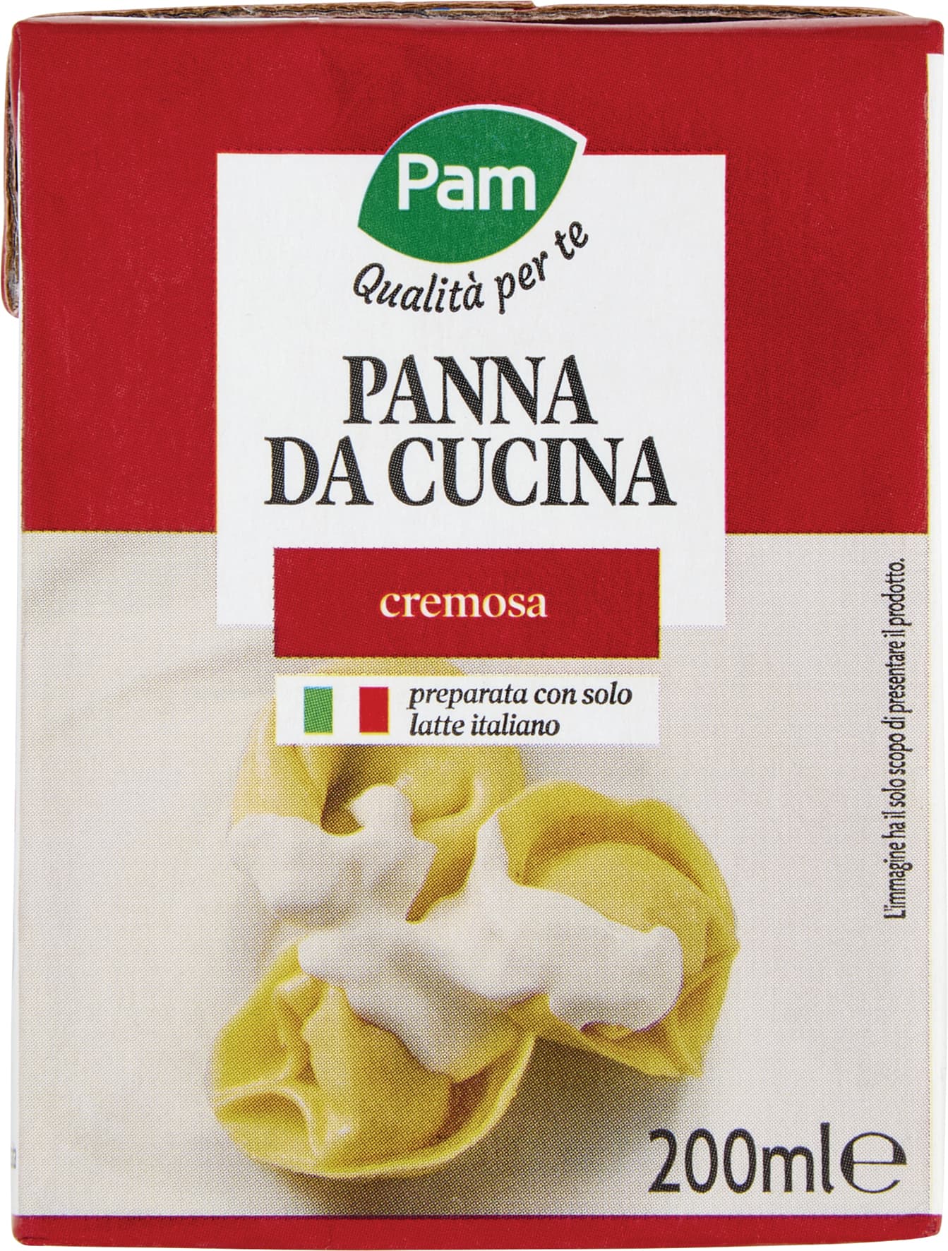 PAM Qualità per te Panna da Cucina 200 ml – immagine 1