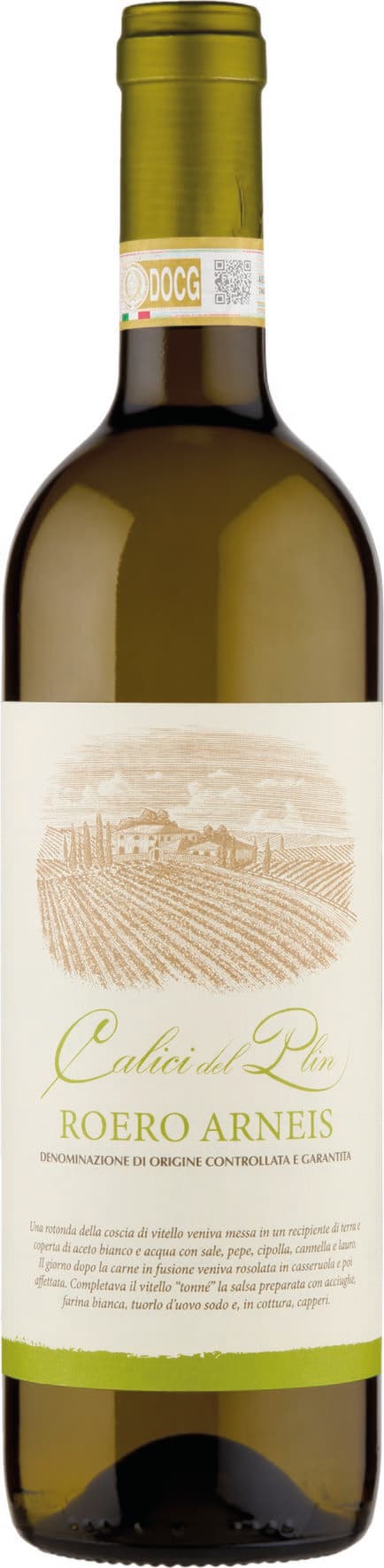Calici del Plin Roero Arneis DOCG 75 cl – immagine 2