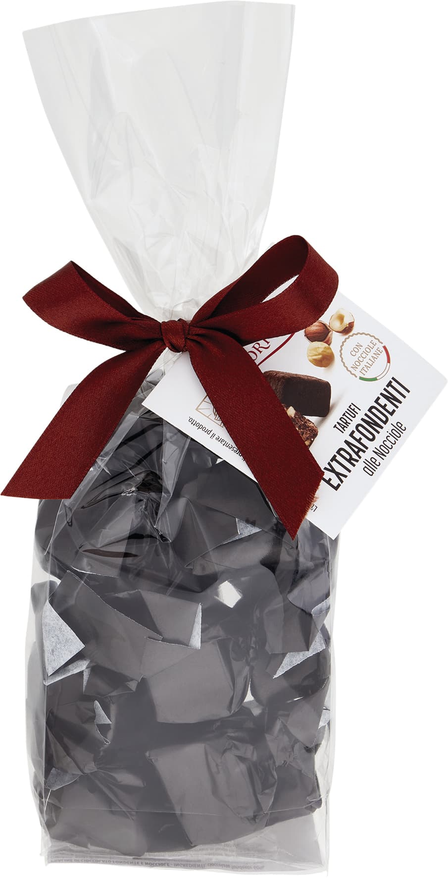 TESORI DELL'ARCA Tartufi Extrafondenti alle Nocciole 150 g – immagine 1