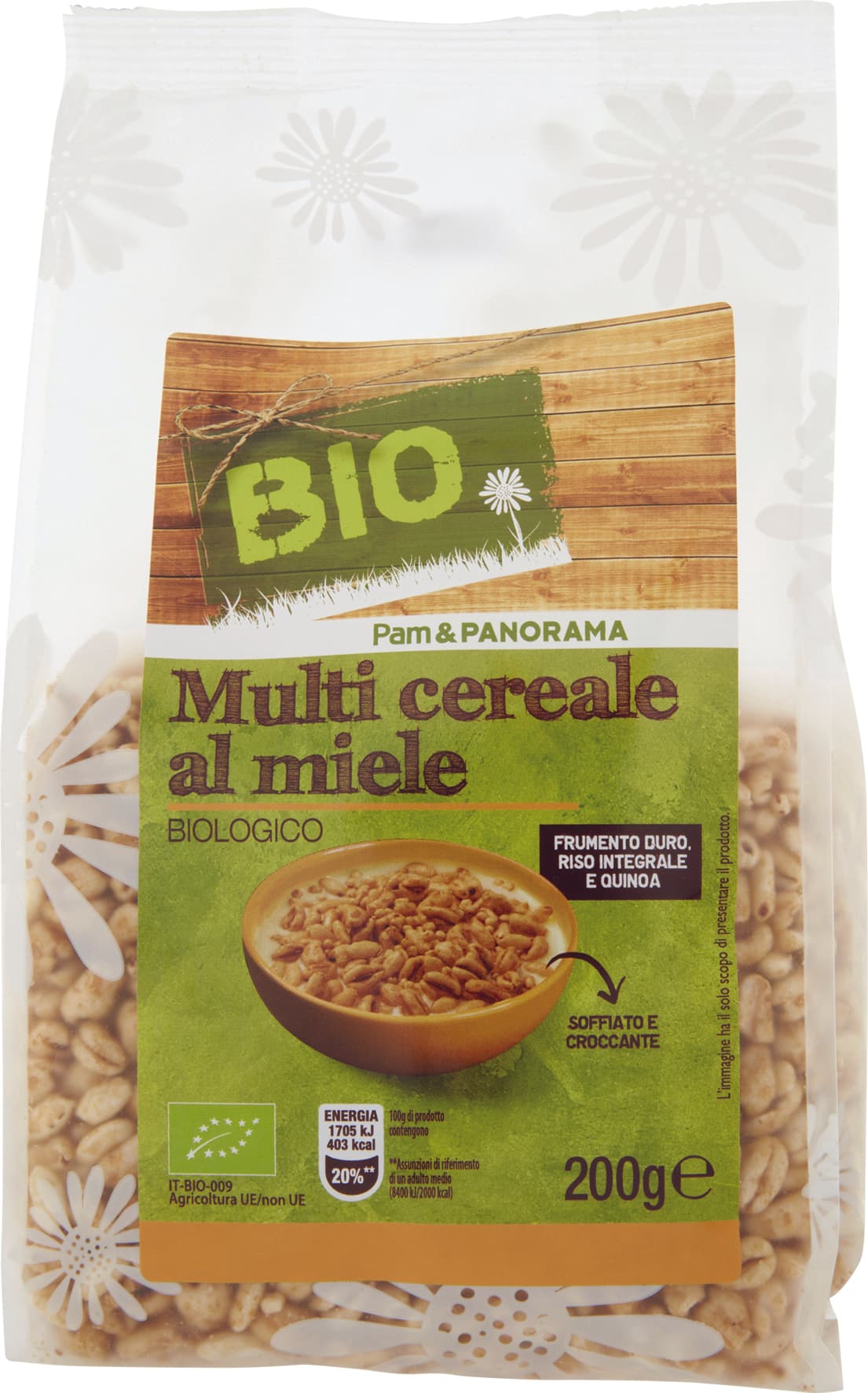BIO Multi cereale al miele Biologico 200 g – immagine 1