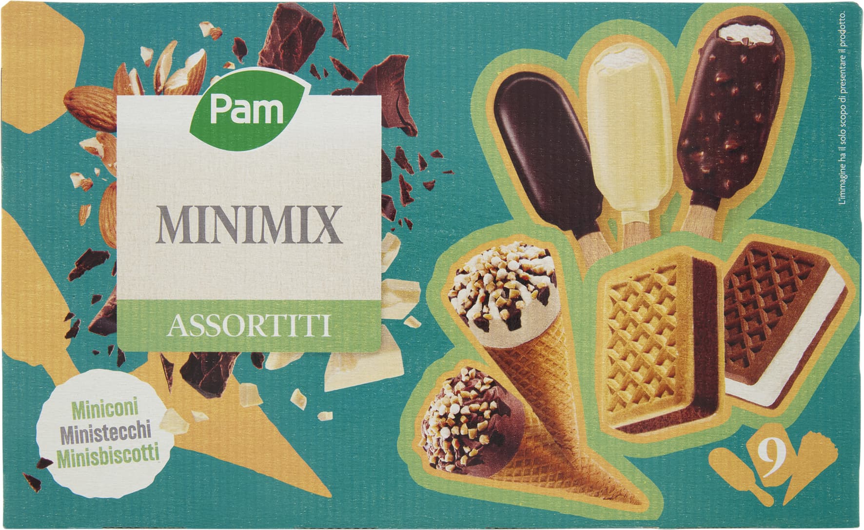PAM Minimix Assortiti 9 gelati 300 g – immagine 1