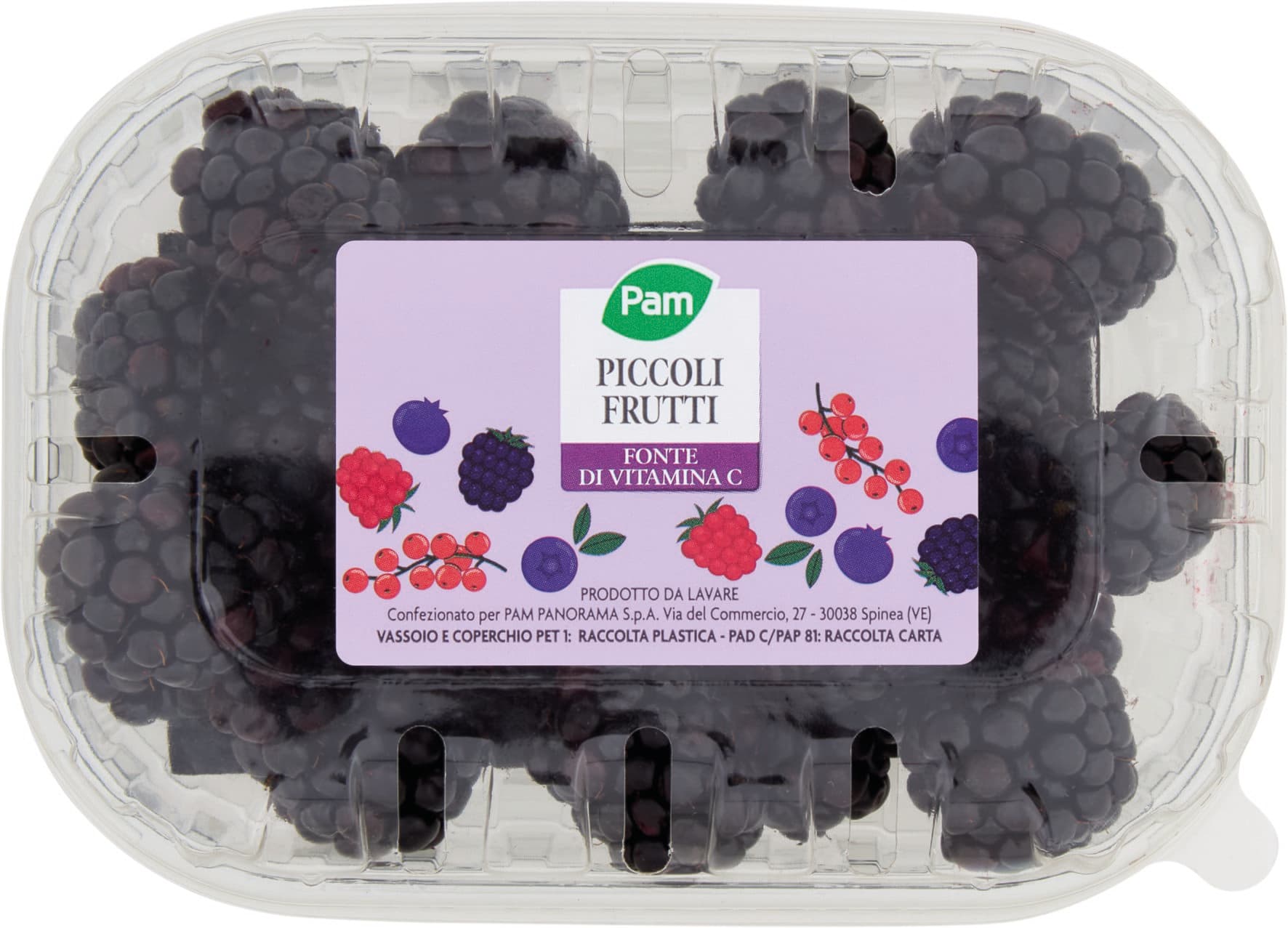 PAM Piccoli Frutti More 125 g – immagine 1