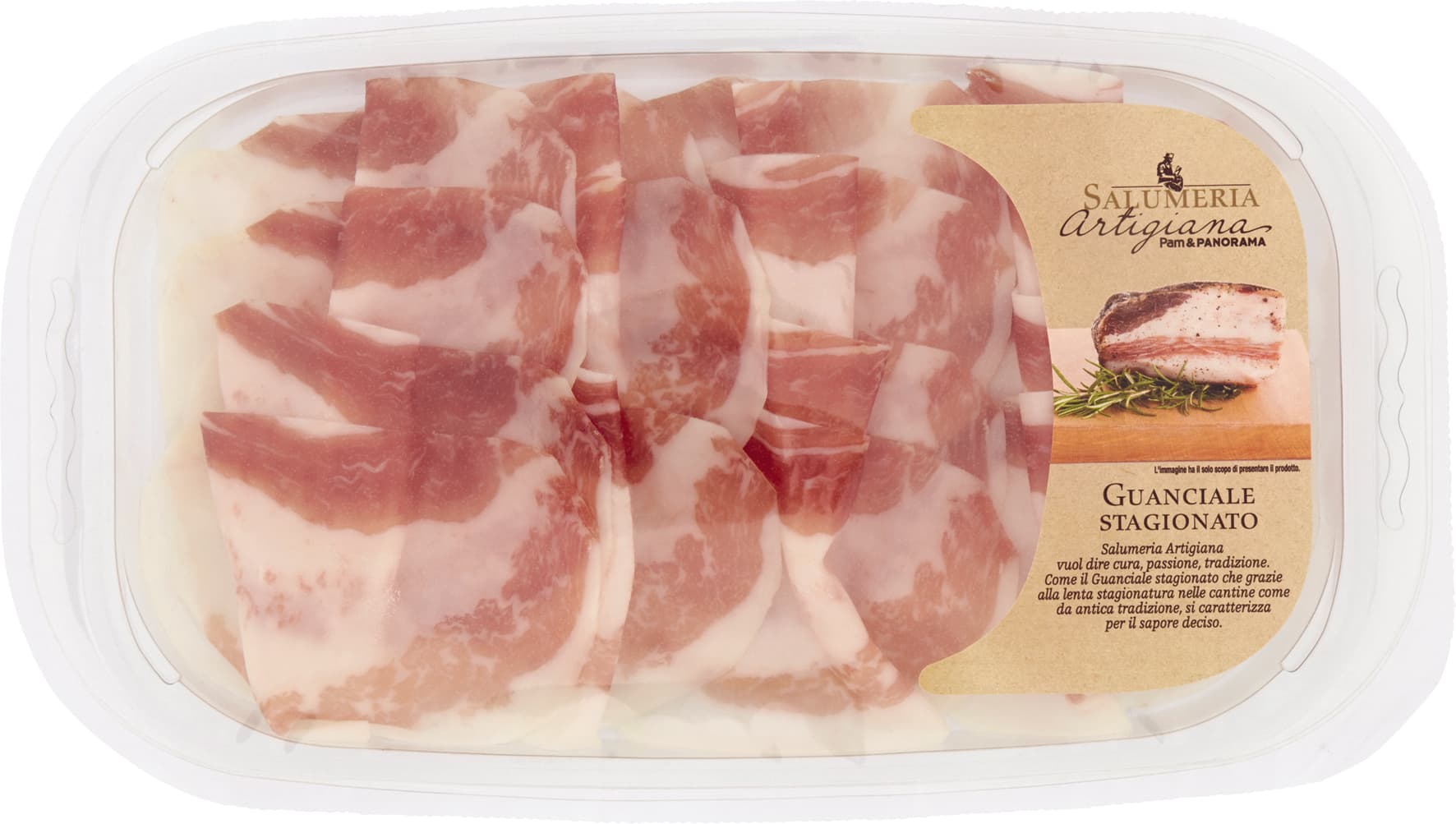 Salumeria Artigiana Guanciale Stagionato 80 g – immagine 1
