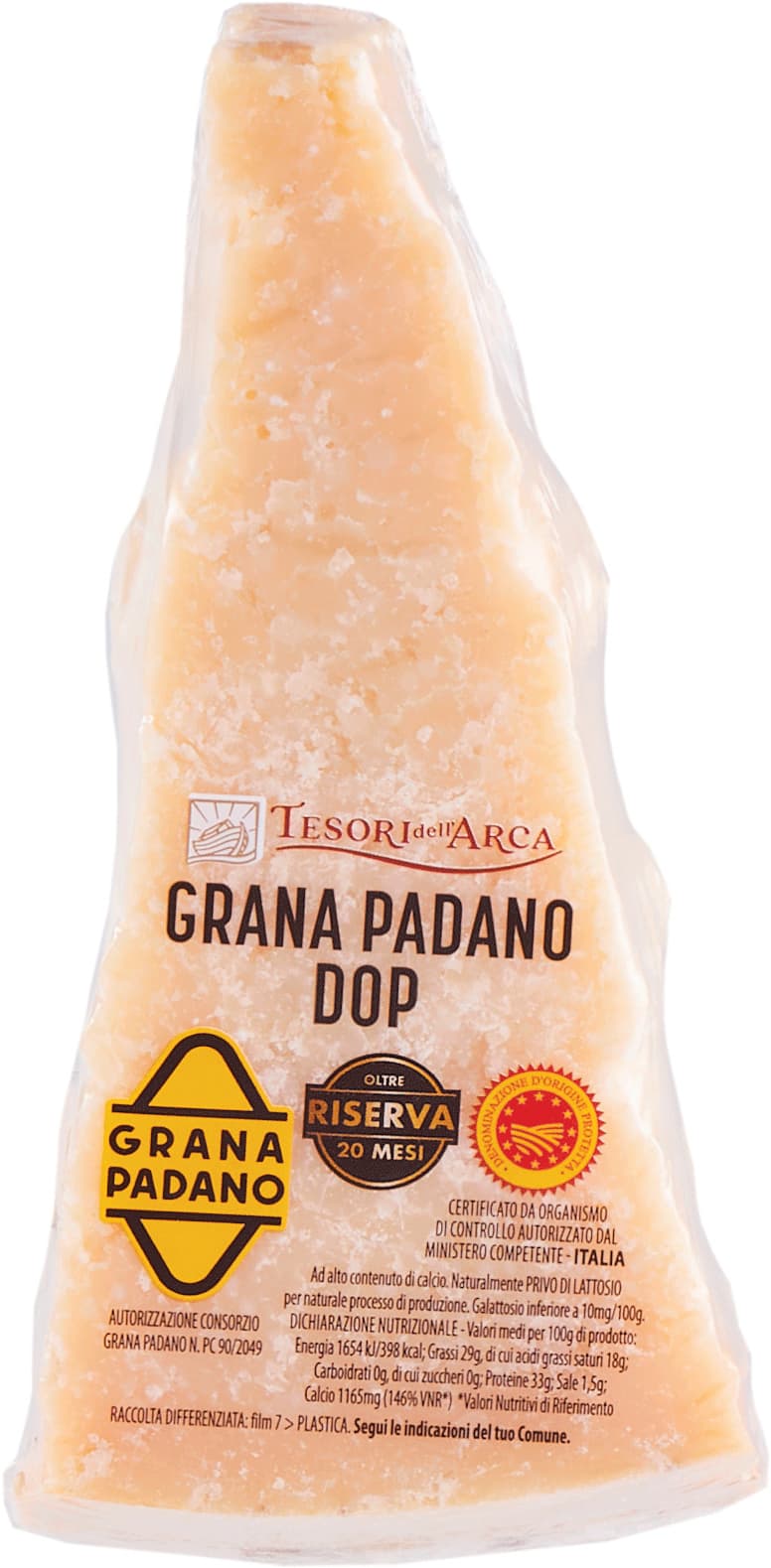 Grana Padano Riserva 20 mesi Tesori dell’arca – immagine 1