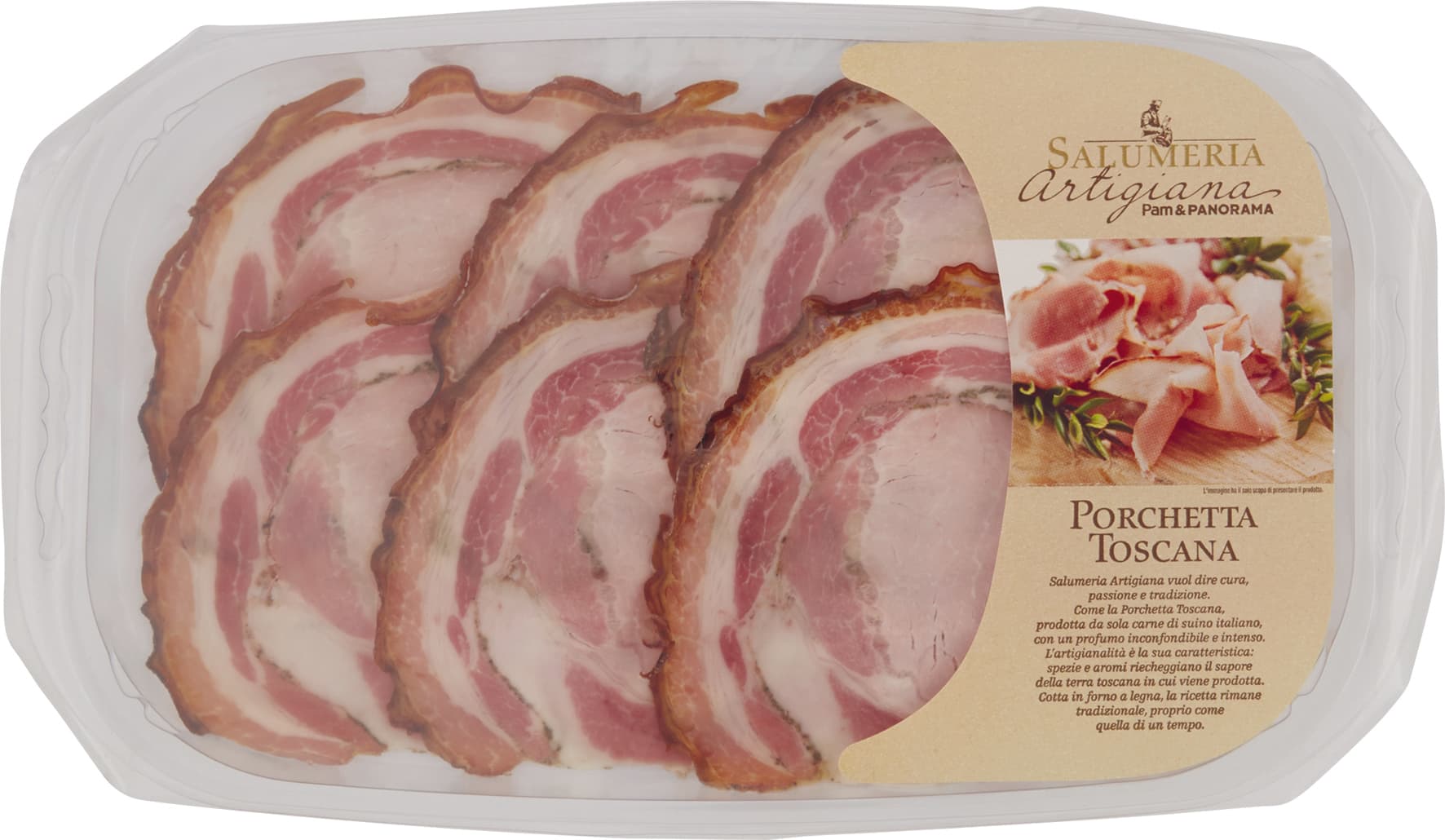 Salumeria Artigiana Porchetta Toscana 100 g – immagine 1