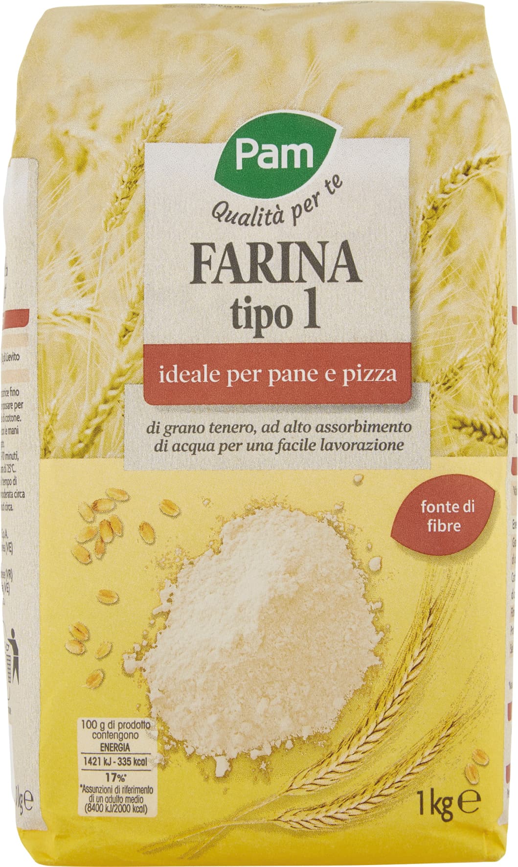 PAM Qualità per te Farina tipo 1 1 kg – immagine 1