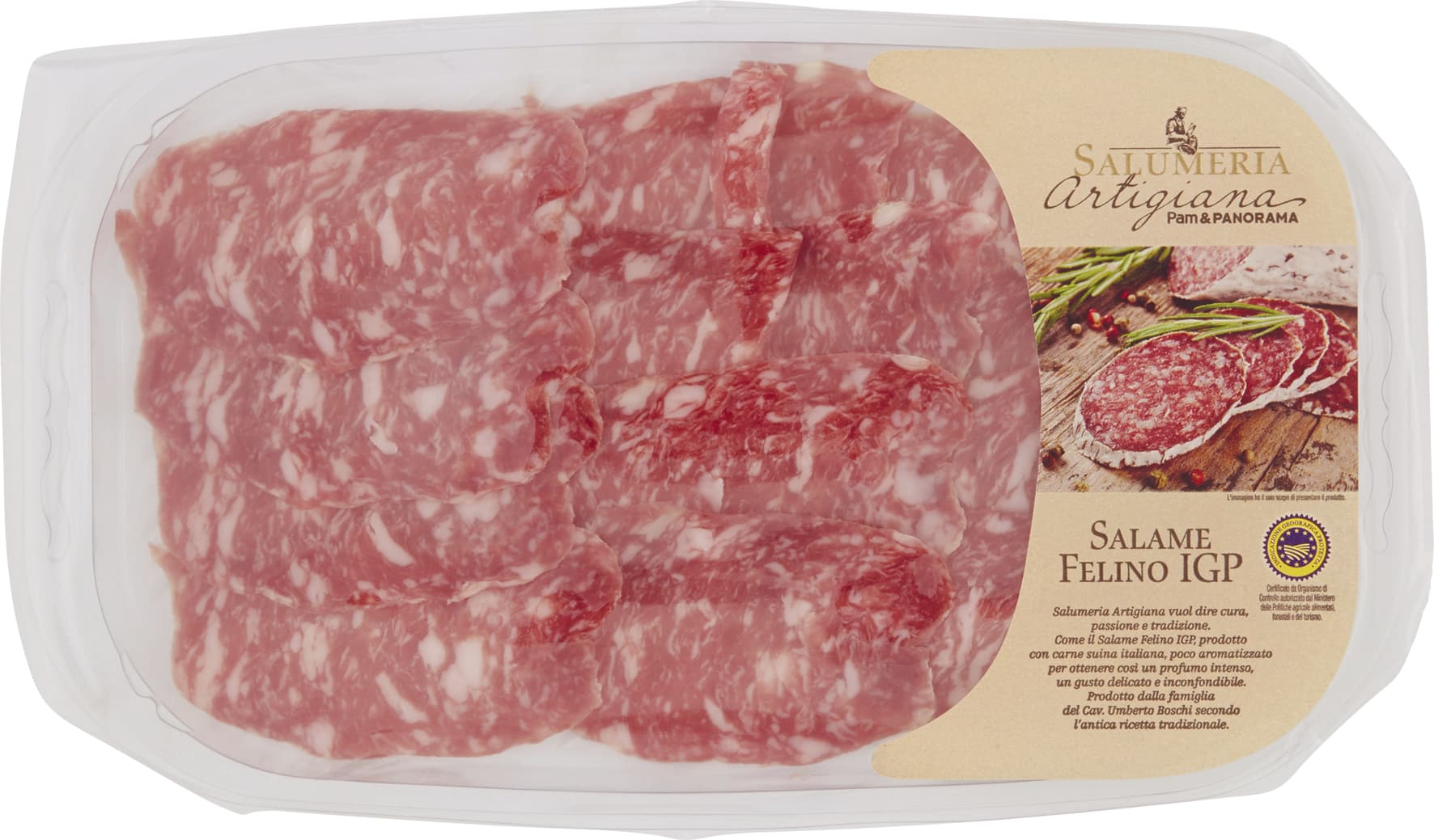 Salumeria Artigiana Salame Felino IGP 110 g – immagine 1