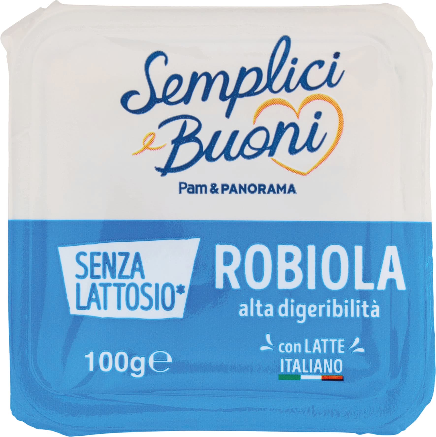 SEMPLICI E BUONI Senza Lattosio Robiola alta digeribilità 100 g – immagine 1
