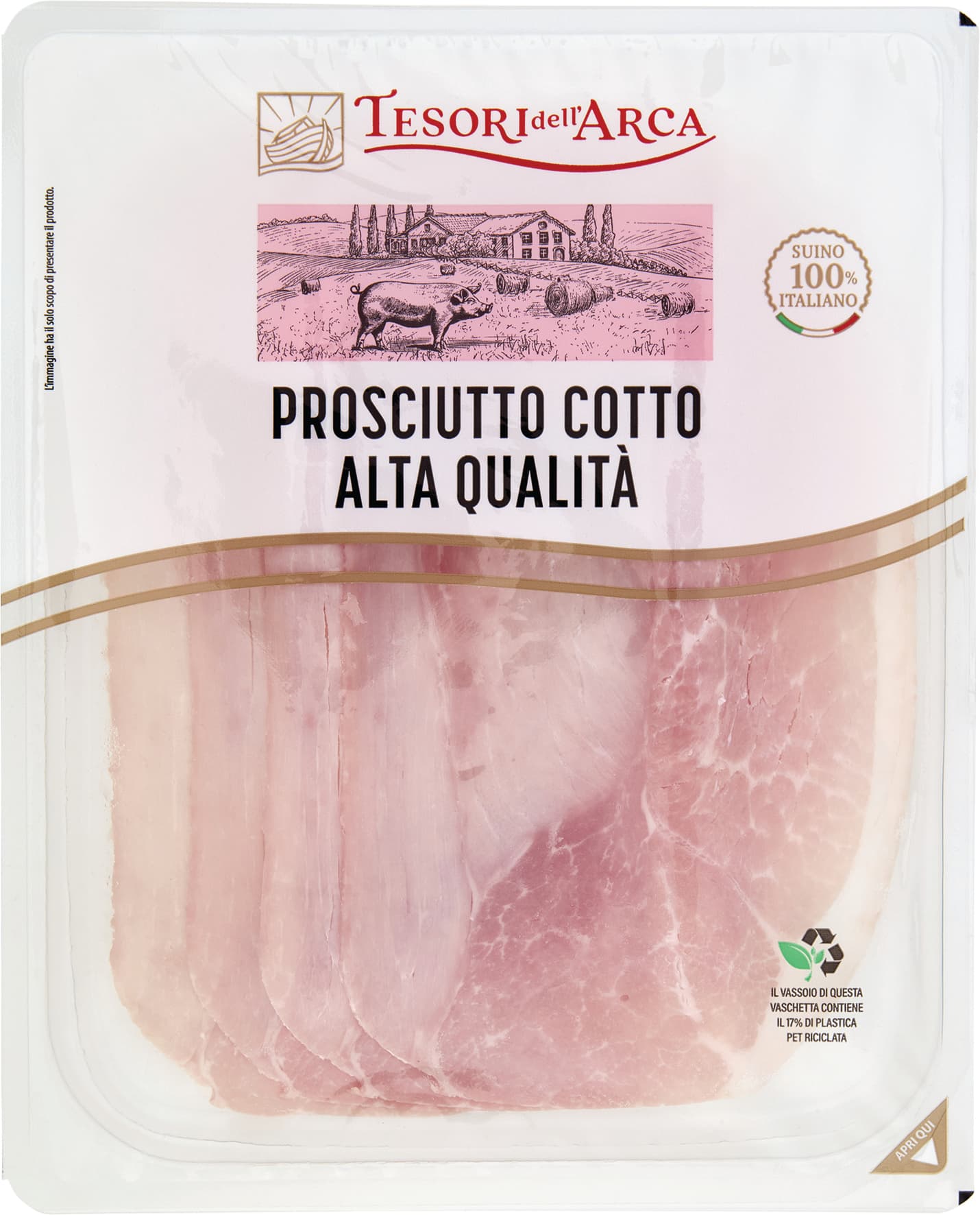 Prosciutto cotto alta qualita nazionale – immagine 1