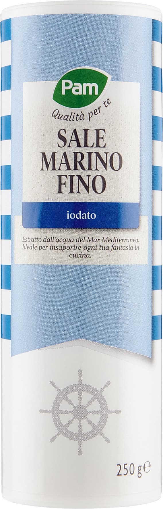 PAM PANORAMA Sale Marino Iodato fino 250 g – immagine 1