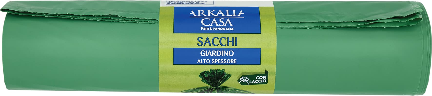 ARKALIA CASA Sacchi Giardino Alto Spessore con Laccio 80x120 cm 130 Litri Antigoccia 10 pz – immagine 1