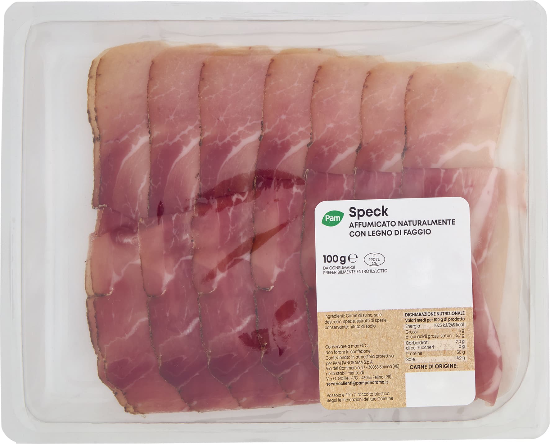 PAM Speck 100 g – immagine 1