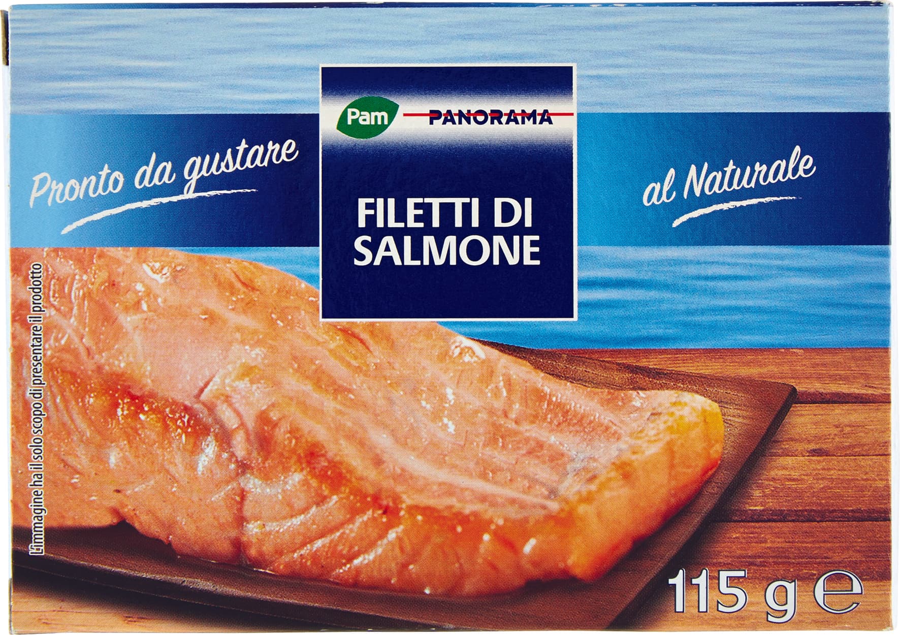 PAM PANORAMA Filetti di Salmone al Naturale 115 g – immagine 1