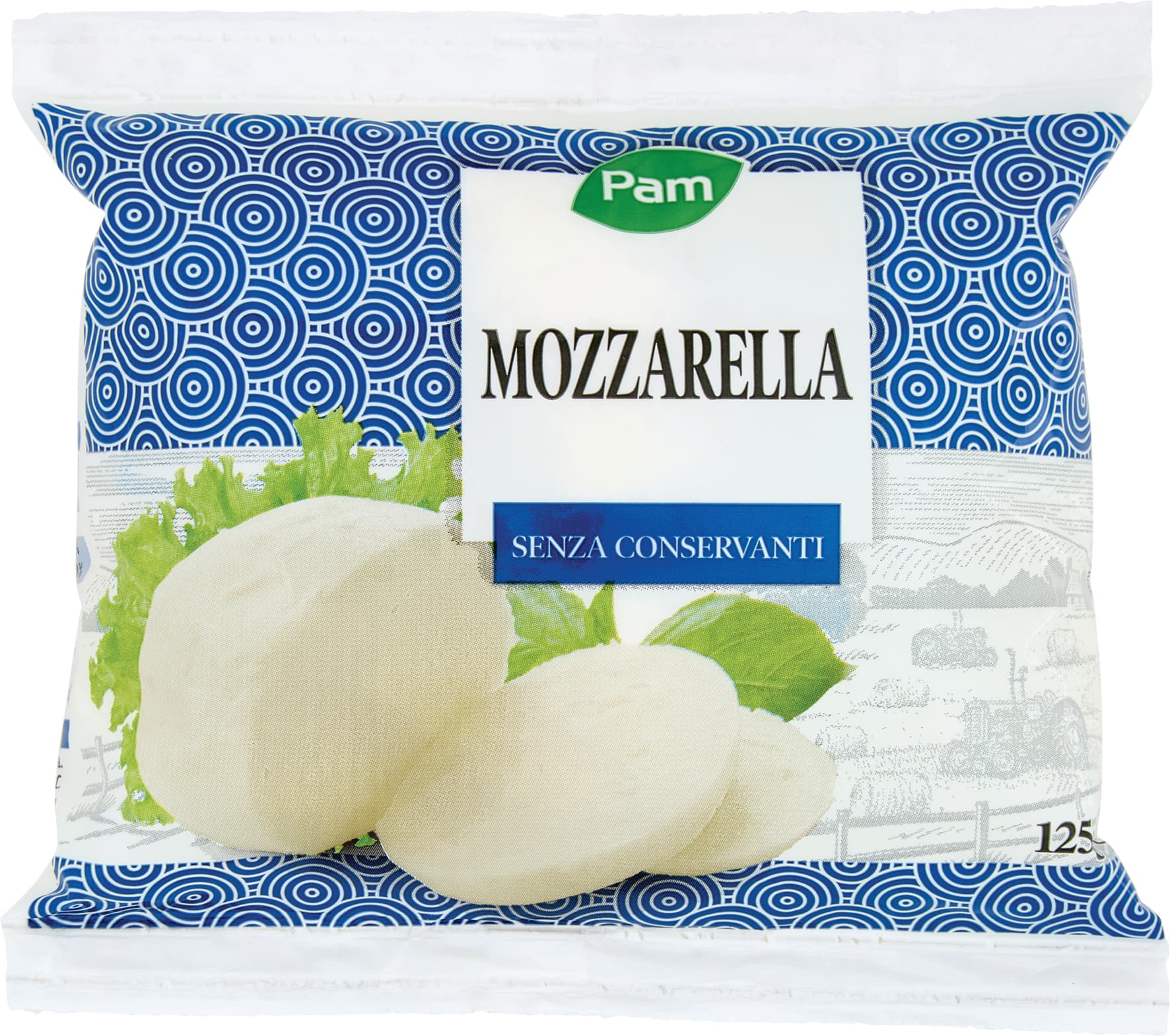 PAM Mozzarella 125 g – immagine 1