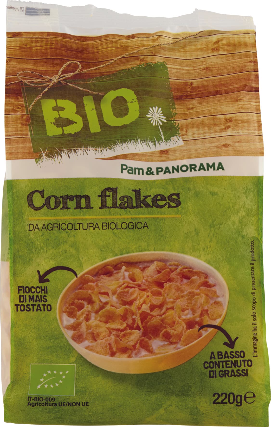 BIO Corn flakes 220 g – immagine 1