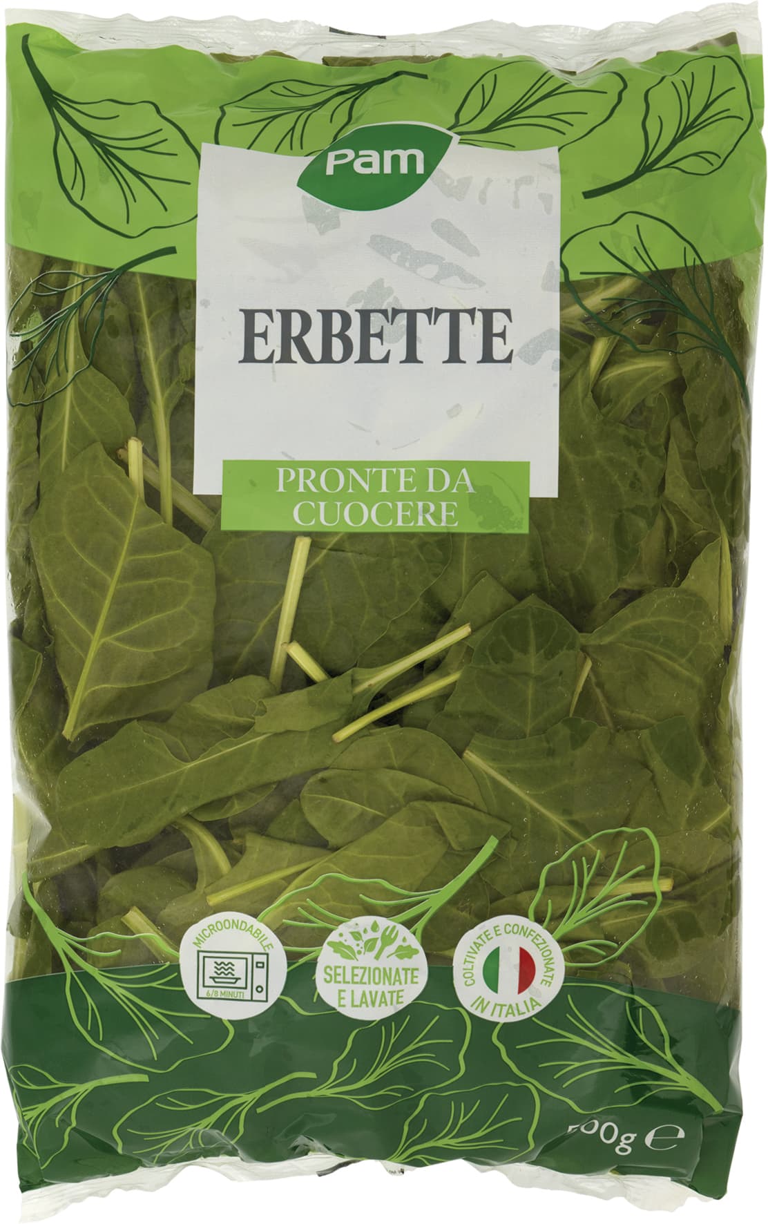 PAM Erbette 500 g – immagine 1