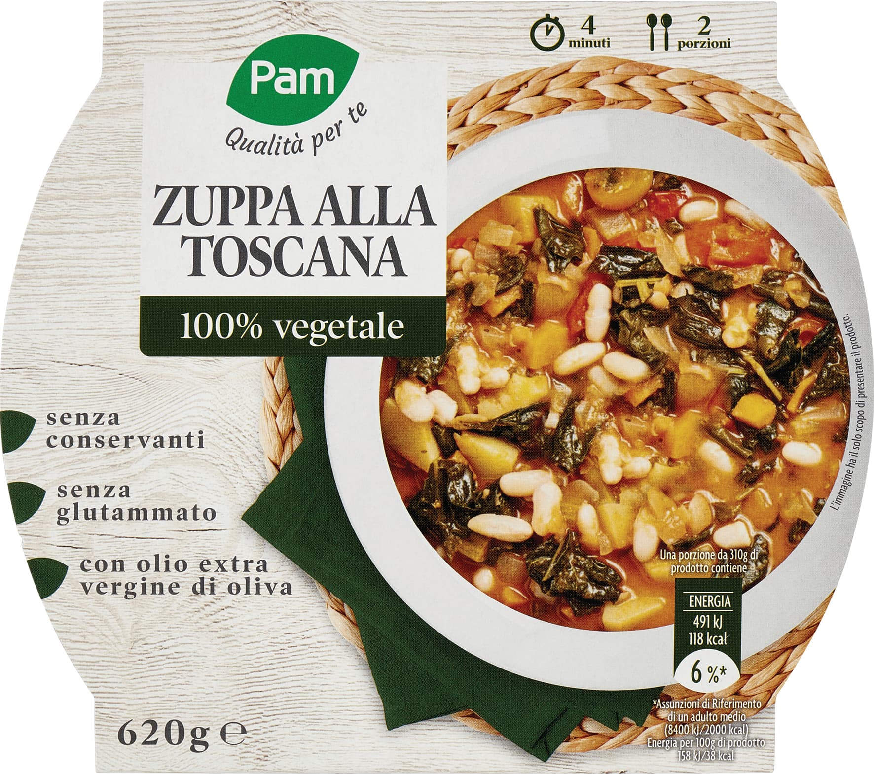 I TESORI Vellutata Zucca e Carote 620 g – immagine 1