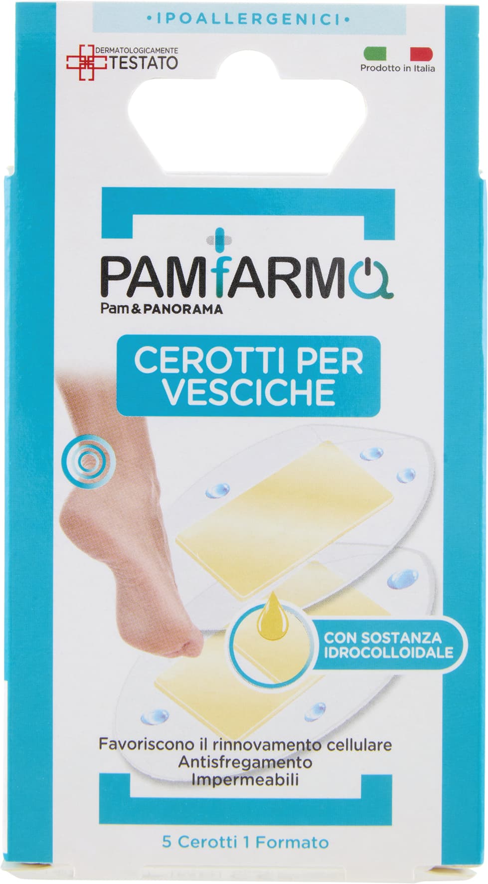 PAM PANORAMA Cerotti per Vesciche 1 Formato 5 pz – immagine 1