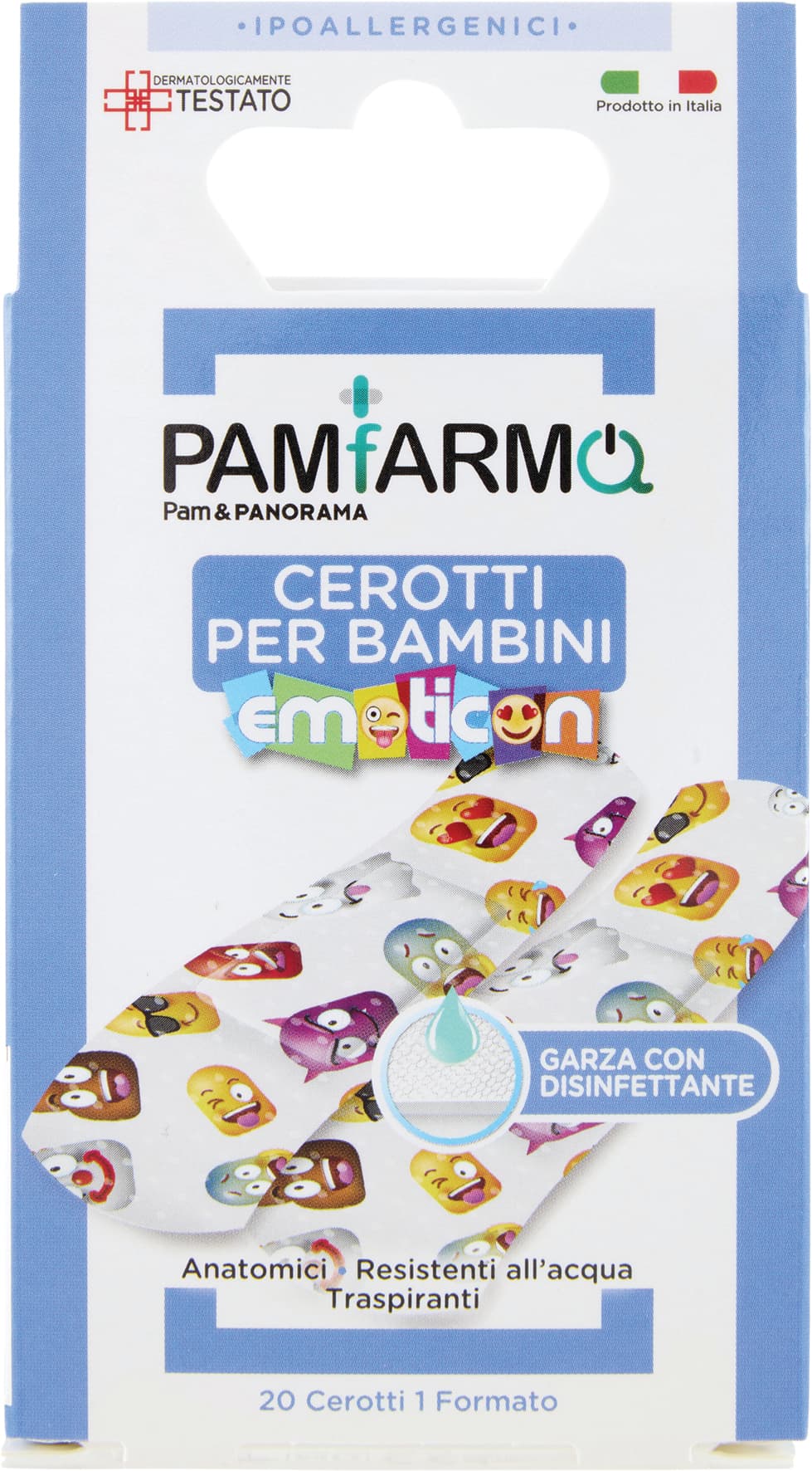 PAM PANORAMA Cerotti Kids 1 Formato cm 7x2 20 pz – immagine 1