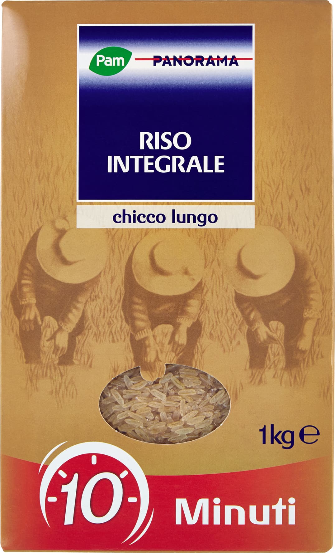 PAM PANORAMA Riso Integrale 10 minuti 1 kg – immagine 1