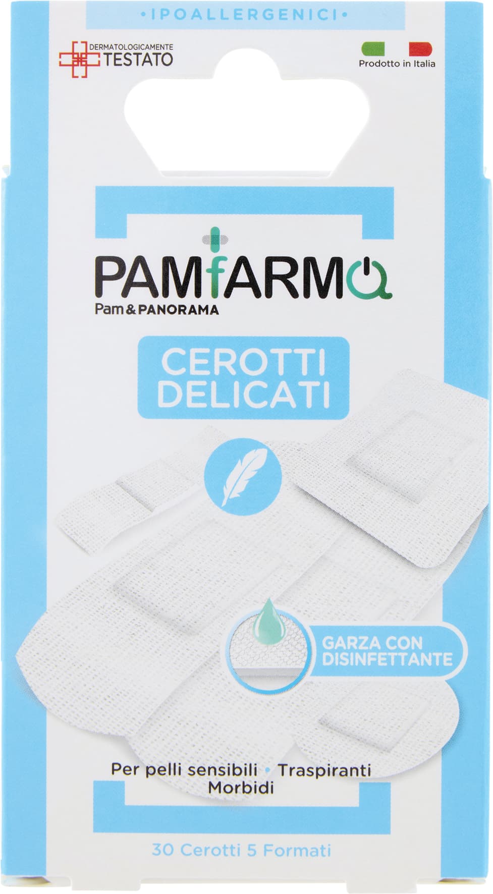 PAM PANORAMA Cerotti Delicati 5 Formati 30 pz – immagine 1